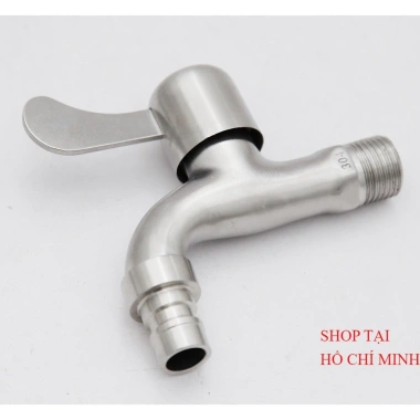 Vòi hồ inox SUS 304 - Vòi máy giặt, gắn tường, xả xô, siêu bền 32.100đ 2 Vòi hồ inox SUS 304 - Vòi máy giặt, gắn tường, xả xô, siêu bền 32.100đ 2