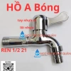 Vòi hồ inox SUS 304 - Vòi máy giặt, gắn tường, xả xô, siêu bền 32.100đ 13