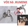 Vòi hồ vòi máy giặt INOX SUS 304 cao cấp tay gạt đúc liền bột inox 64.000đ