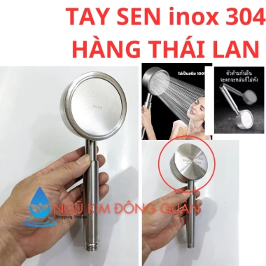 Vòi hoa sen inox 304 cao cấp, tay tăng áp không gỉ – lựa chọn tay tròn, vuông, nhôm Vòi hoa sen inox 304 cao cấp, tay tăng áp không gỉ – lựa chọn tay tròn, vuông, nhôm