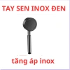 Vòi hoa sen inox 304 cao cấp, tay tăng áp không gỉ – lựa chọn tay tròn, vuông, nhôm 3