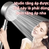 Vòi hoa sen inox 304 cao cấp, tay tăng áp không gỉ – lựa chọn tay tròn, vuông, nhôm 6