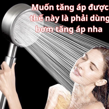 Vòi hoa sen inox 304 cao cấp, tay tăng áp không gỉ – lựa chọn tay tròn, vuông, nhôm 6 Vòi hoa sen inox 304 cao cấp, tay tăng áp không gỉ – lựa chọn tay tròn, vuông, nhôm 6
