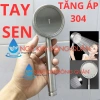 Vòi hoa sen inox 304 cao cấp, tay tăng áp không gỉ – lựa chọn tay tròn, vuông, nhôm 10