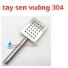 Vòi hoa sen inox 304 cao cấp, tay tăng áp không gỉ – lựa chọn tay tròn, vuông, nhôm 13