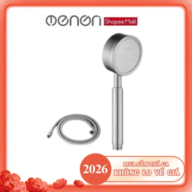 Vòi Hoa Sen INOX 304 cho Nhà Tắm - Tăng Áp Suất, Dây 1,5m, Giá Ưu Đãi 69.000₫ OENON