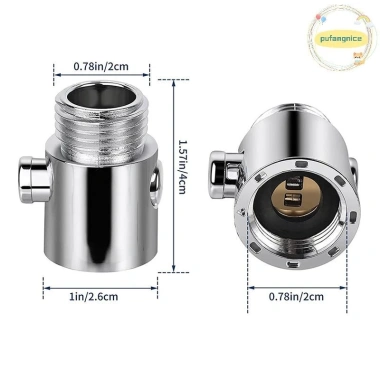 Vòi hoa sen Pufangnice đồng thau nguyên khối, van ngắt nước chuyển đổi, giá 56.540₫ 2 Vòi hoa sen Pufangnice đồng thau nguyên khối, van ngắt nước chuyển đổi, giá 56.540₫ 2