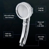 Vòi hoa sen tăng áp cao cấp 3 chế độ chỉnh nước Vòi tắm Giá ưu đãi 40.900đ 8