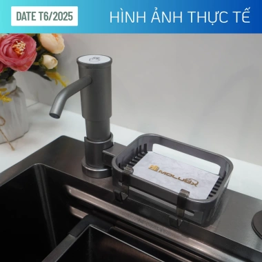 Vòi Hút Nước Rửa Chén INOX 304 MoLuux - Phiên bản mới, cao hơn, lò xò dày, nhấn êm đều, giá 179.999 VND