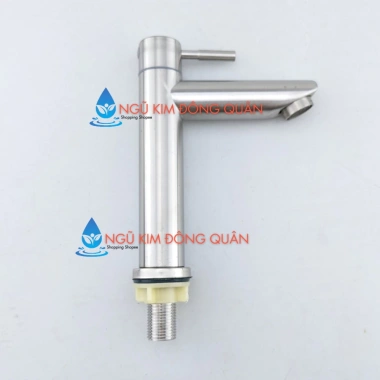 Vòi lavabo 1 đường nước lạnh dạng điếu 20cm inox 304 - ống rỗng nhẹ, nước mạnh, giá 26.750 VND 3 Vòi lavabo 1 đường nước lạnh dạng điếu 20cm inox 304 - ống rỗng nhẹ, nước mạnh, giá 26.750 VND 3
