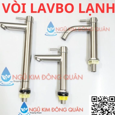 Vòi lavabo 1 đường nước lạnh dạng điếu 20cm inox 304 - ống rỗng nhẹ, nước mạnh, giá 26.750 VND 5 Vòi lavabo 1 đường nước lạnh dạng điếu 20cm inox 304 - ống rỗng nhẹ, nước mạnh, giá 26.750 VND 5