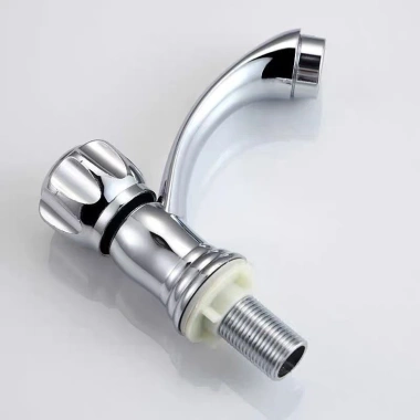 Vòi lavabo đơn lạnh, vòi rửa mặt tay xoáy - Giá chỉ 71.000₫, giảm mạnh, chất lượng cao