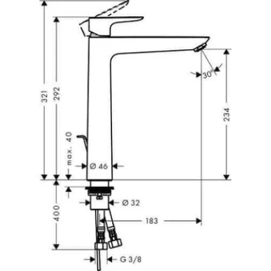 Vòi Lavabo HANSGROHE TALIS E240 71.716.000 Chính Hãng - Made in Germany, Giá 6.6 triệu 5 Vòi Lavabo HANSGROHE TALIS E240 71.716.000 Chính Hãng - Made in Germany, Giá 6.6 triệu 5