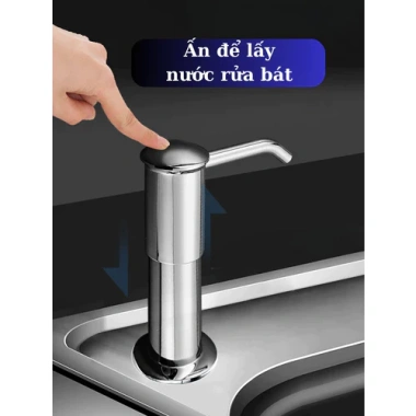 Vòi Lấy Nước Rửa Chén 12cm Hút Dầu Mạnh, 3 Màu Xám Đen Bạc - Giá Ưu Đãi 55k