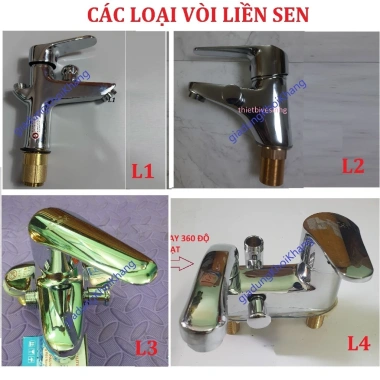 Vòi liền sen Crom đồng mạ - Vòi rửa mặt và lavabo cao cấp, giảm còn 690.000₫ Vòi liền sen Crom đồng mạ - Vòi rửa mặt và lavabo cao cấp, giảm còn 690.000₫
