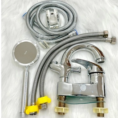 Vòi liền sen nóng lạnh 2 chân - Sen liền vòi lavabo, giá chỉ 319.000 VND 7