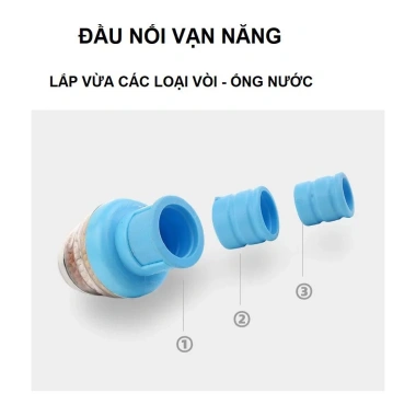 Vòi Lọc Nước Trực Tiếp 6 Tầng V4 - Lọc 6 lớp, Tiết kiệm, Giá chỉ 16.250₫ 8
