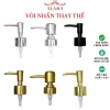 Vòi nhấn ABS thay thế bình sứ – Vòi pump cho nước rửa tay, dầu gội, sữa tắm, cốc sứ – Giá 19.000 VND