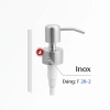 Vòi nhấn inox + nhựa ABS Linh Miêu cho bình sứ đựng dầu gội, sữa tắm, nước rửa tay, phù hợp khách sạn, nhà nghỉ 10