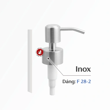 Vòi nhấn inox + nhựa ABS Linh Miêu cho bình sứ đựng dầu gội, sữa tắm, nước rửa tay, phù hợp khách sạn, nhà nghỉ 10