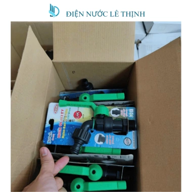 Vòi nhựa đen SUWA phi 21 - Giá 30.000 VNĐ, lắp nhanh, bền bỉ, phù hợp máy giặt 3
