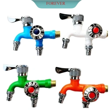 Vòi Nước 2 Đầu Độc Lập ABS - Van Cổng Xả, Giá chỉ 19,999₫ - Tiết kiệm ngay