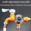 Vòi Nước 2 Đầu Độc Lập ABS - Van Cổng Xả, Giá chỉ 19,999₫ - Tiết kiệm ngay 3