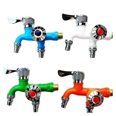 Vòi Nước 2 Đầu Độc Lập ABS - Van Cổng Xả, Giá chỉ 19,999₫ - Tiết kiệm ngay