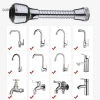 Vòi Nước Bồn Rửa Chén Áp Suất Cao Xoay 360 2 Chế Độ GUOUqna Dễ Lắp Đặt 4