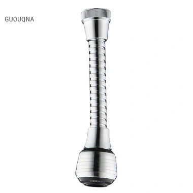 Vòi Nước Bồn Rửa Chén Áp Suất Cao Xoay 360 2 Chế Độ GUOUqna Dễ Lắp Đặt