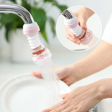 Vòi Nước Hoa Sen Lò Xo Nhựa – Đầu Hoa Sen Tiết Kiệm Nước, Dùng cho Vòi 16‑19mm 4 Vòi Nước Hoa Sen Lò Xo Nhựa – Đầu Hoa Sen Tiết Kiệm Nước, Dùng cho Vòi 16‑19mm 4