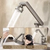 Vòi Nước Lavabo Nóng Lạnh Xoay 720 độ - Lõi Đồng, Dây Dẫn 60m, Vòi Rửa Mặt ABS - Giá Ưu Đãi 89.000₫ 6