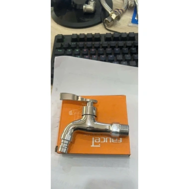Vòi nước mạ bóng đẹp đồng thau mạnh, thân đúc khối - Giá 100.000 VND, giảm từ 130.000 VND 5