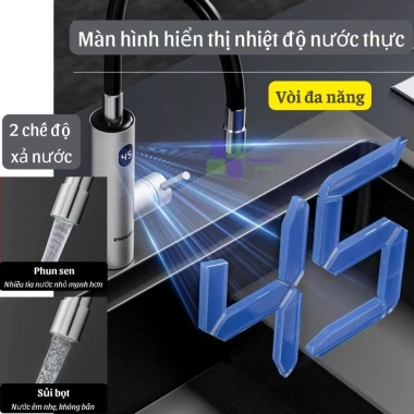 Vòi nước nóng Philips chính hãng 3.400W siêu nhanh 3s - Giá chỉ 2.12 triệu