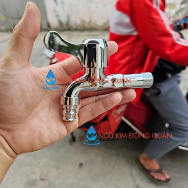 Vòi nước, vòi hồ mỏ vặn mạnh, hợp kim kẽm mạ crom, mỏ gắn ống dẻo 16/18, ren 21, mở được - Giá ưu đãi 56.710₫ 4 Vòi nước, vòi hồ mỏ vặn mạnh, hợp kim kẽm mạ crom, mỏ gắn ống dẻo 16/18, ren 21, mở được - Giá ưu đãi 56.710₫ 4