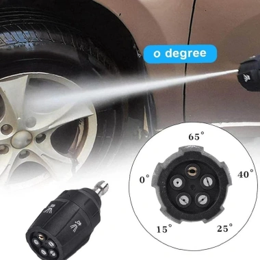 Vòi phun máy rửa áp suất EHES 5 trong 1 - Đầu nối nhanh 1/4in xoay đa năng, giá ưu đãi 248k 3