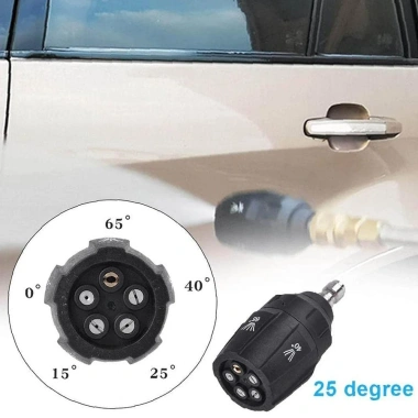 Vòi phun máy rửa áp suất EHES 5 trong 1 - Đầu nối nhanh 1/4in xoay đa năng, giá ưu đãi 248k 4