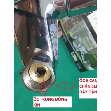 Vòi rửa bát cắm tường mềm nóng lạnh cao cấp - Hàng công ty, giảm giá 900.000đ 4