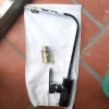 Vòi rửa bát dẹt đồng mạ bóng - tặng dây cấp nóng lạnh, giảm còn 550.000đ