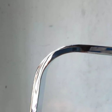 Vòi rửa bát dẹt đồng mạ bóng - tặng dây cấp nóng lạnh, giảm còn 550.000đ