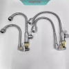 Vòi rửa bát đơn lạnh một đường nước, cắm tường đa năng, rửa bát cứng mềm, giá 159k