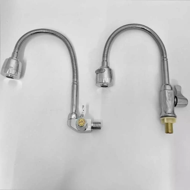 Vòi rửa bát đơn lạnh một đường nước, cắm tường đa năng, rửa bát cứng mềm, giá 159k 2 Vòi rửa bát đơn lạnh một đường nước, cắm tường đa năng, rửa bát cứng mềm, giá 159k 2