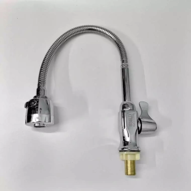 Vòi rửa bát đơn lạnh một đường nước, cắm tường đa năng, rửa bát cứng mềm, giá 159k