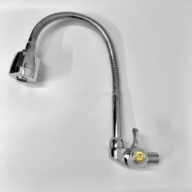 Vòi rửa bát đơn lạnh một đường nước, cắm tường đa năng, rửa bát cứng mềm, giá 159k