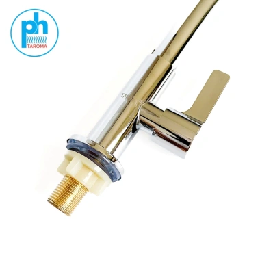 Vòi rửa bát đơn lạnh TAROMA 304 - sáng bóng, cắm chậu/tường, cần bi xoay nhẹ, giảm giá 135k 4 Vòi rửa bát đơn lạnh TAROMA 304 - sáng bóng, cắm chậu/tường, cần bi xoay nhẹ, giảm giá 135k 4