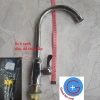 Vòi rửa bát gắn chậu PAZANA-CK đơn cần cứng - Thiết kế chắc chắn, tiết kiệm nước, giá chỉ 175.000₫ 5