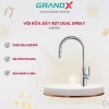 Vòi rửa bát GrandX GXF03 Dual Spray - Thiết kế sang trọng, chống gỉ, giá 2.68 triệu