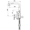 Vòi rửa bát Hafele HT20-CH1P259 – Thiết kế hiện đại, tiết kiệm nước, giá 9.985.091₫ 4
