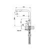 Vòi rửa bát Hafele HT20-GH1P259 - Thiết kế hiện đại, tiết kiệm nước, độ bền cao, giá ưu đãi 10,932,400₫ 6