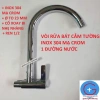 Vòi rửa bát inox 304 - Một đường nước, ngổng rửa bát, thiết kế đẹp, chính hãng, giảm còn 170k 8
